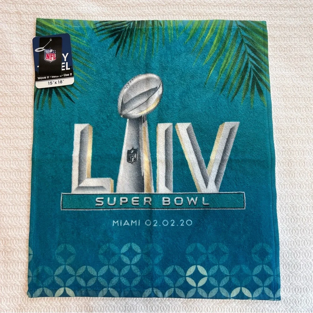 NFL Super Bowl LIV Miami 2020 towel